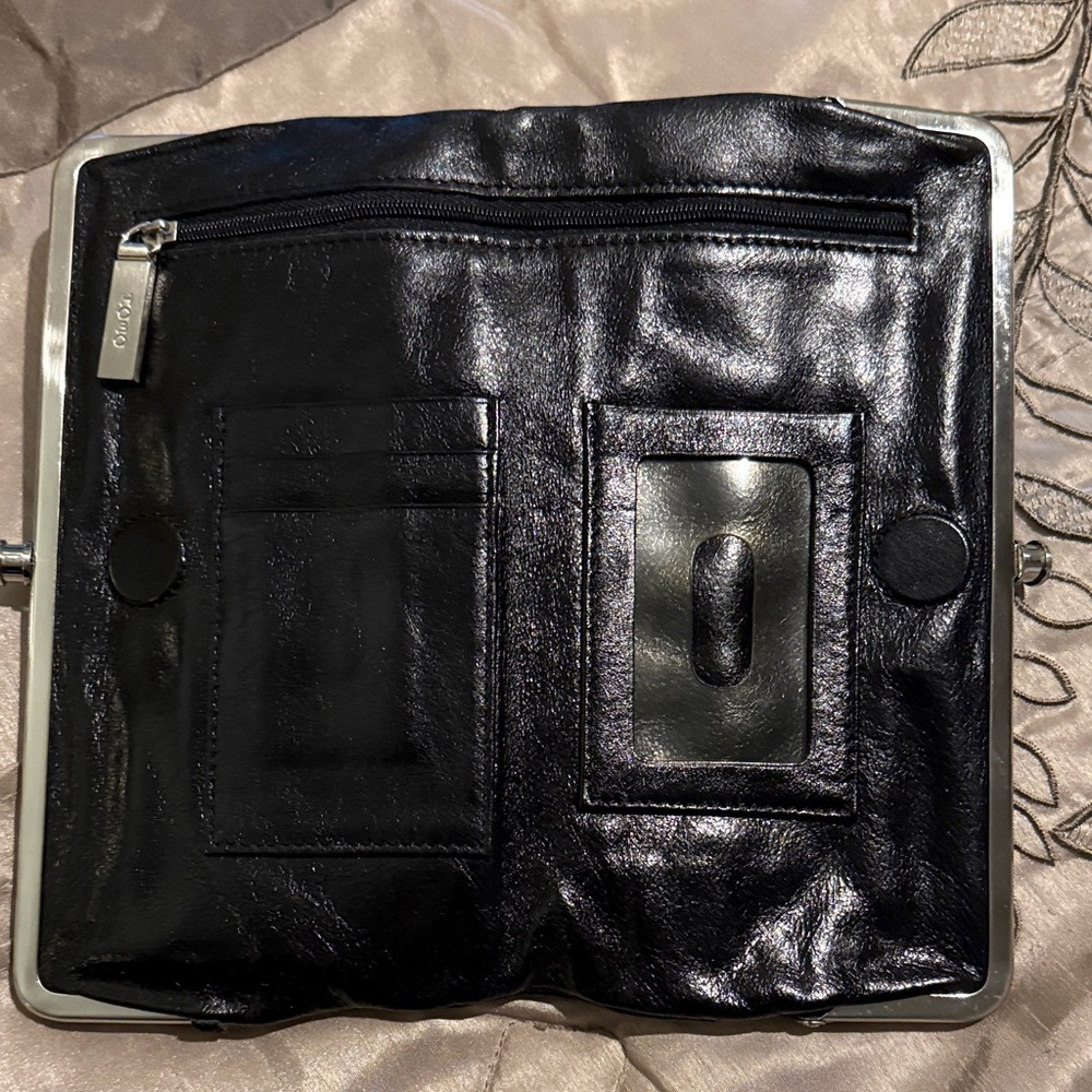 HOBO Black Leather Men's Wallet